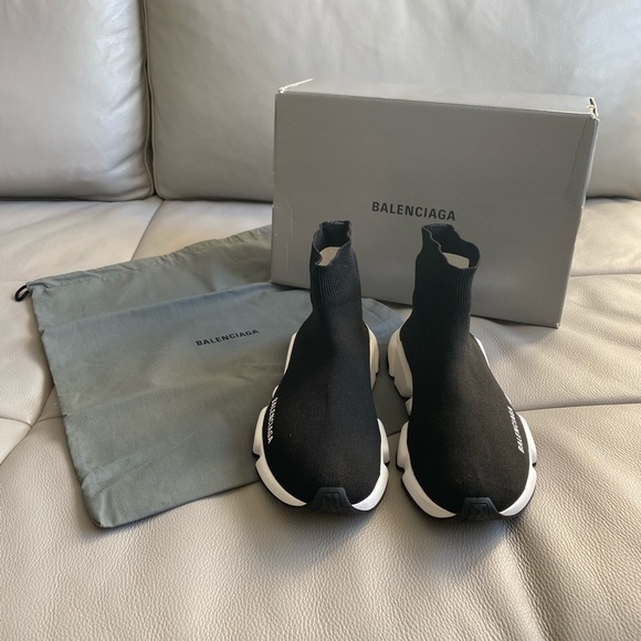 SOLD Authentic Balenciaga Speed Trainers, Size 38 - Picture 3 of 8